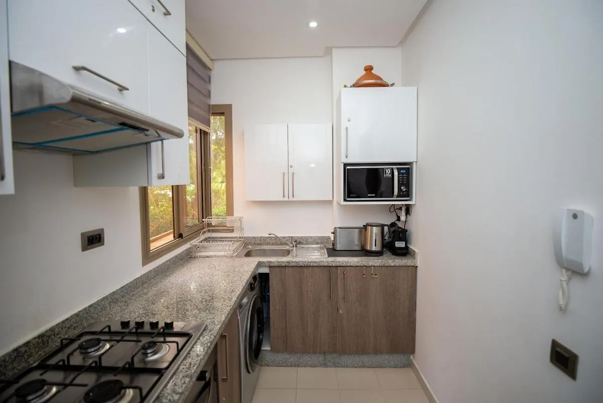Modern 3Br Apartment With Pool & Golf Views Marrakesh